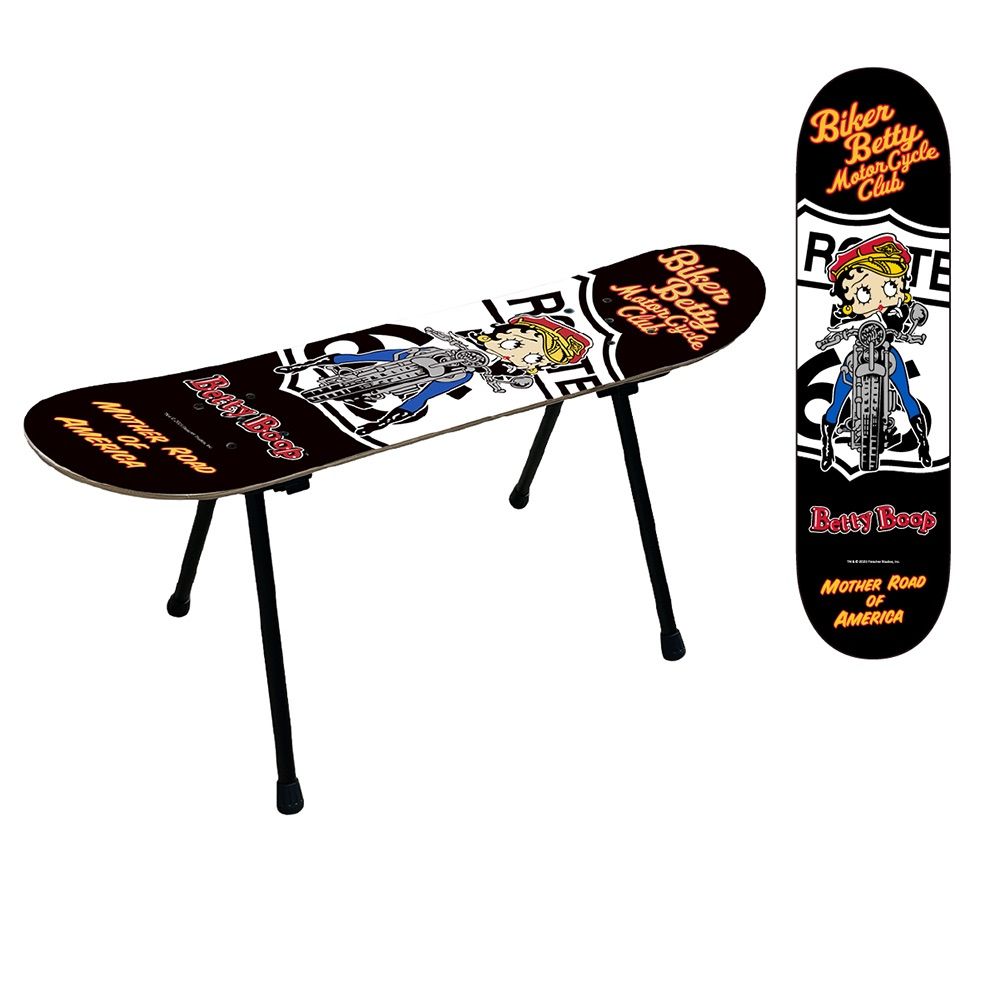 SKATEBOARD DECK FOLDING CHAIR スケートボードデッキフォルディングチェアー アメリカン雑貨 椅子 チェア ベンチ ガレージ ガーフィールド ベティ タートルズ ビーバスアンドバットヘッド