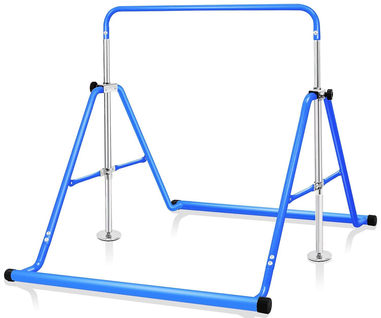 新着商品 BangTong-Li 子供用 ぶら下がり鉄棒 折りたたみ てつぼう 耐荷重 約 70kg 5段階高さ調節可 室内用 屋外使用可 逆上がり テツボウ