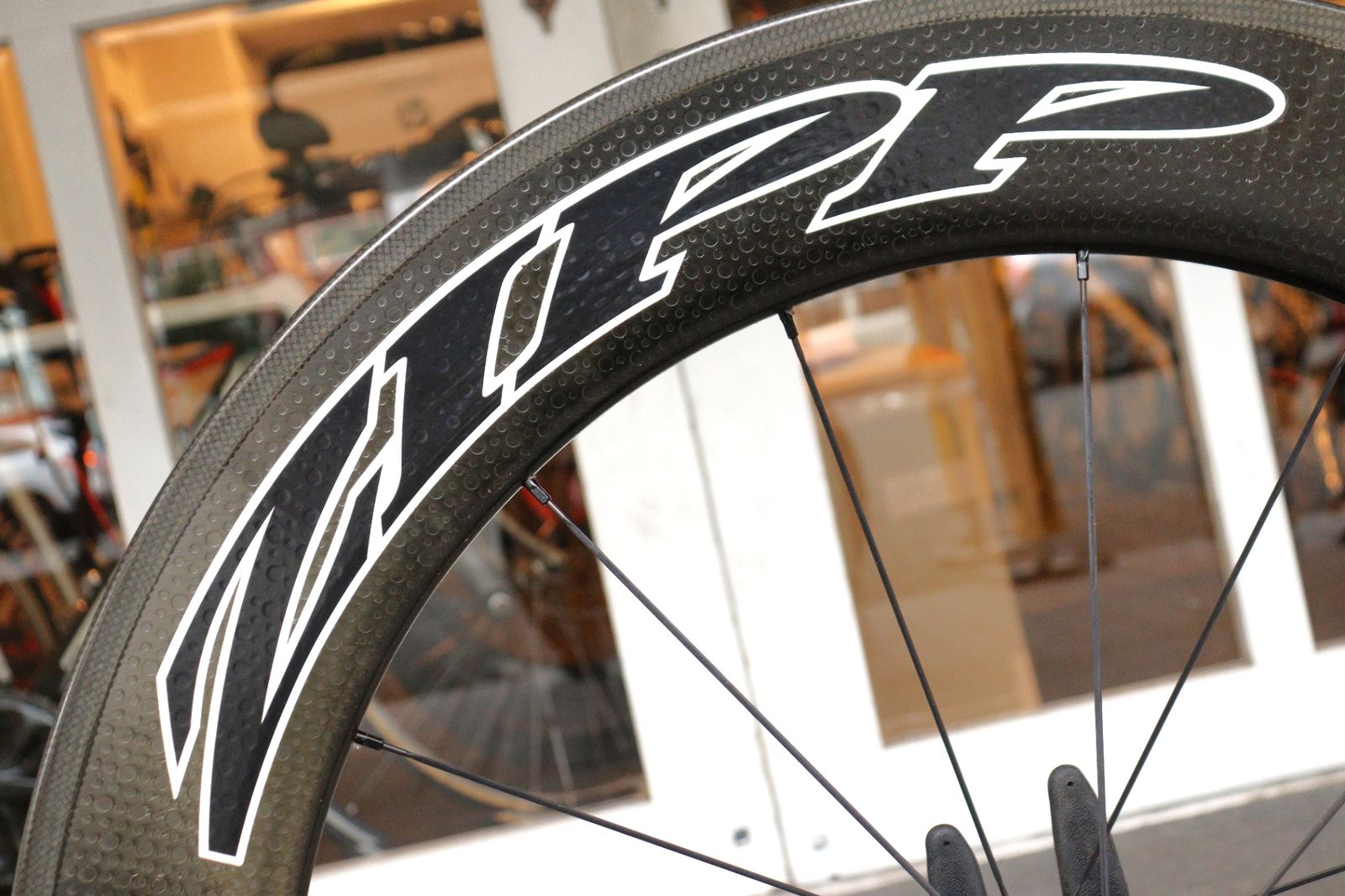 ジップ ZIPP 808 FIRECREST カーボン チューブラー フロントホイール