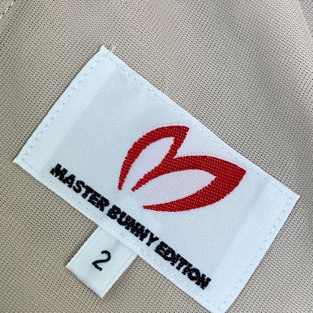 サイズ 2 MASTER BUNNY EDITION マスターバニーエディション モデル バックロゴ 長袖ジップパーカー ベージュ系 240101542798 ゴルフウェア レディース ストスト LLC-HASEGAWATOSO_COM
