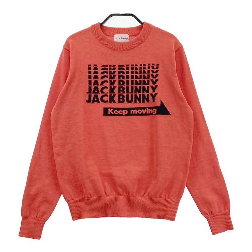 サイズ 0 JACK BUNNY ジャックバニー モデル ニットセーター オレンジ系 240101543075 ゴルフウェア レディース ストスト