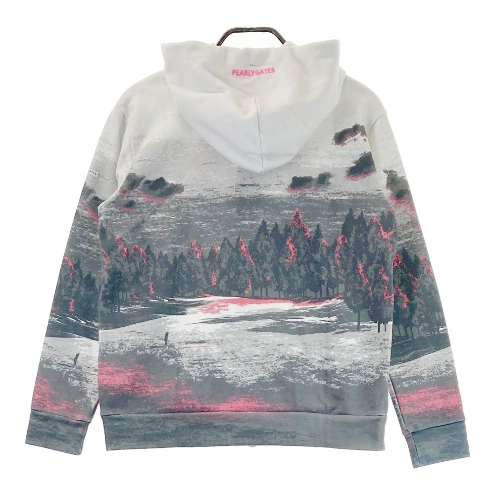 サイズ：1 PEARLY GATES パーリーゲイツ スウェット ジップパーカー 総
