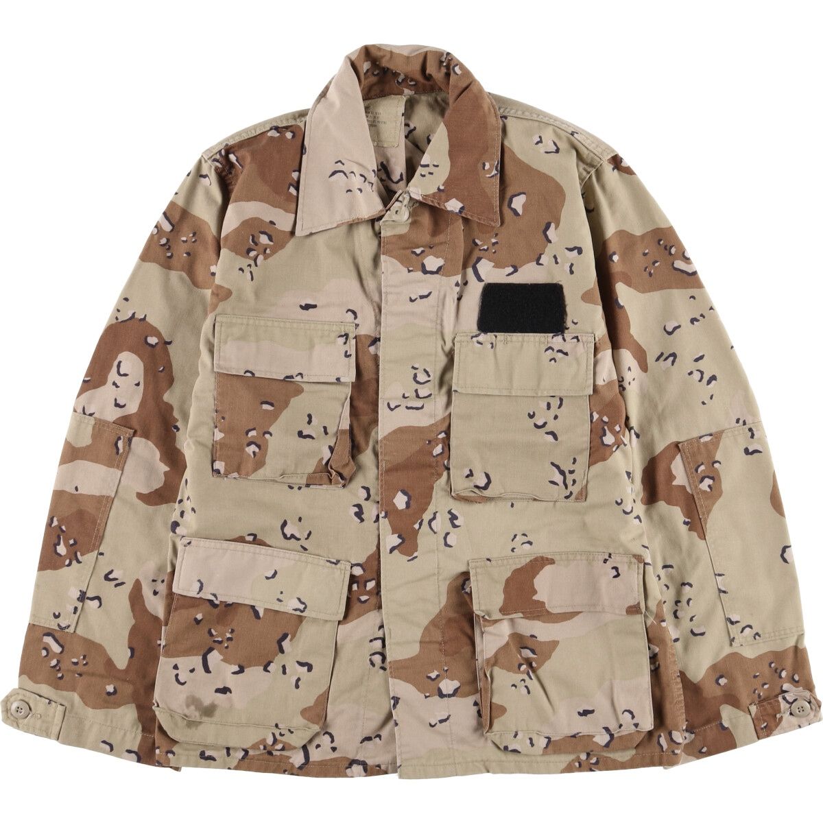 古着 80年代 米軍実品 6C デザートチョコチップカモ B.D.U ミリタリー