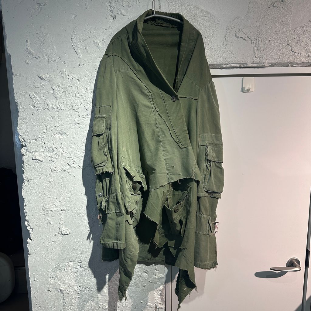 Greg Lauren グレッグローレン 11SS Military Rebuilded Jacket 再構築ミリタリージャケット 2-21-13 カーキ size 2 表参道A11
