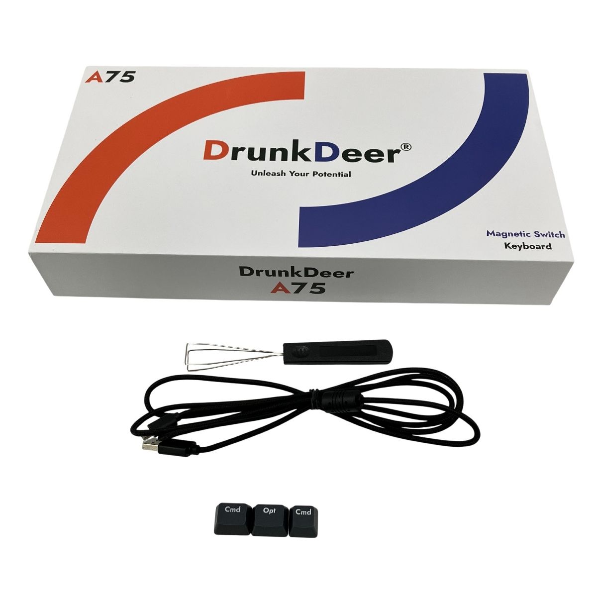 DrunkDeer A75 ゲーミング キーボード USBキーボード PC 入力装置 ドランクディア H10561478