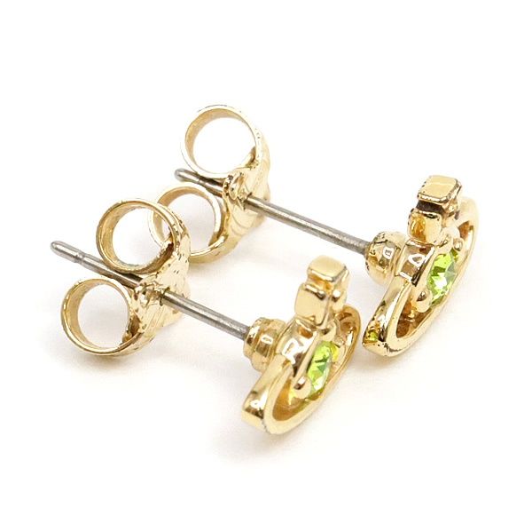 広尾店 ヴィヴィアンウエストウッド Vivienne Westwood ナノソリティアピアス レディース ゴールド 62010037 17502