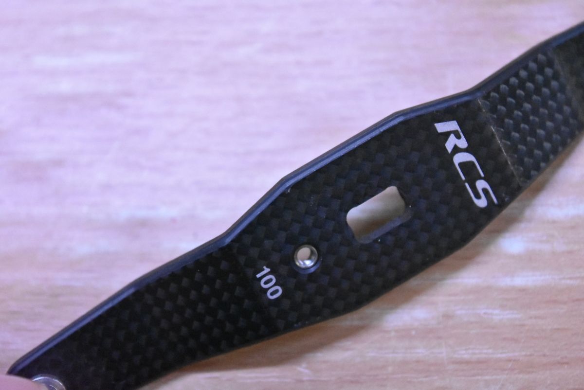 フィッシング SLPワークス RCS 100mm カーボンハンドル ダイワ用
