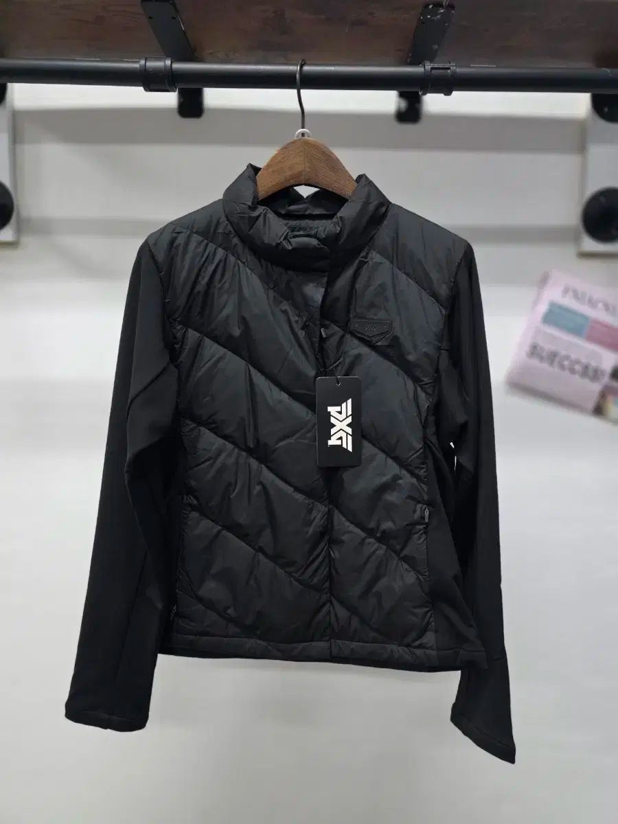 PXG ブラック レディース 軽量ダウン 裏起毛