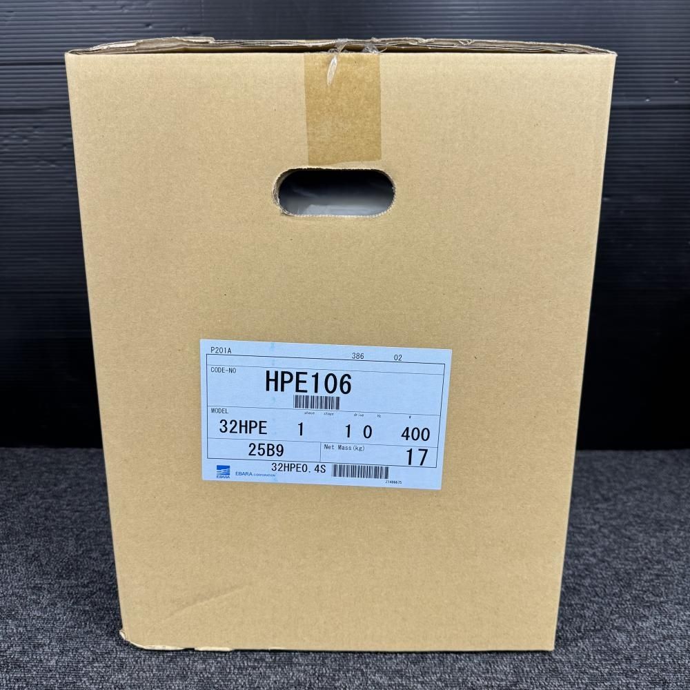 11 20までの エバラ 32HPE0 4S 浅井戸用インバータポンプ 202