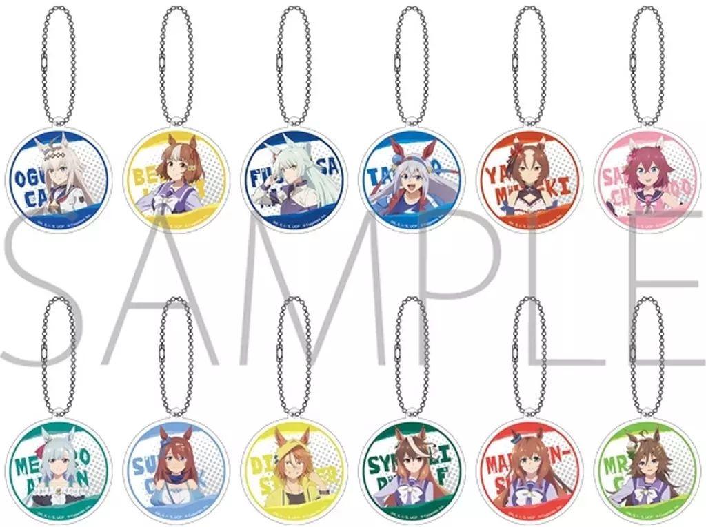 キーホルダー 全12種セット ウマ娘 シンデレラグレイ オーロラアクリルキーホルダー