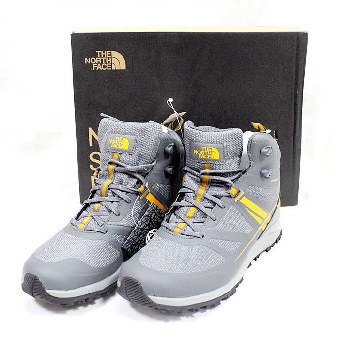 THE NORTH FACE ザ ノースフェイス メンズ トレイルシューズ Men s Litewave Mid Futurelight Boots グレー 26.5cm 防水 トレッキングシューズ