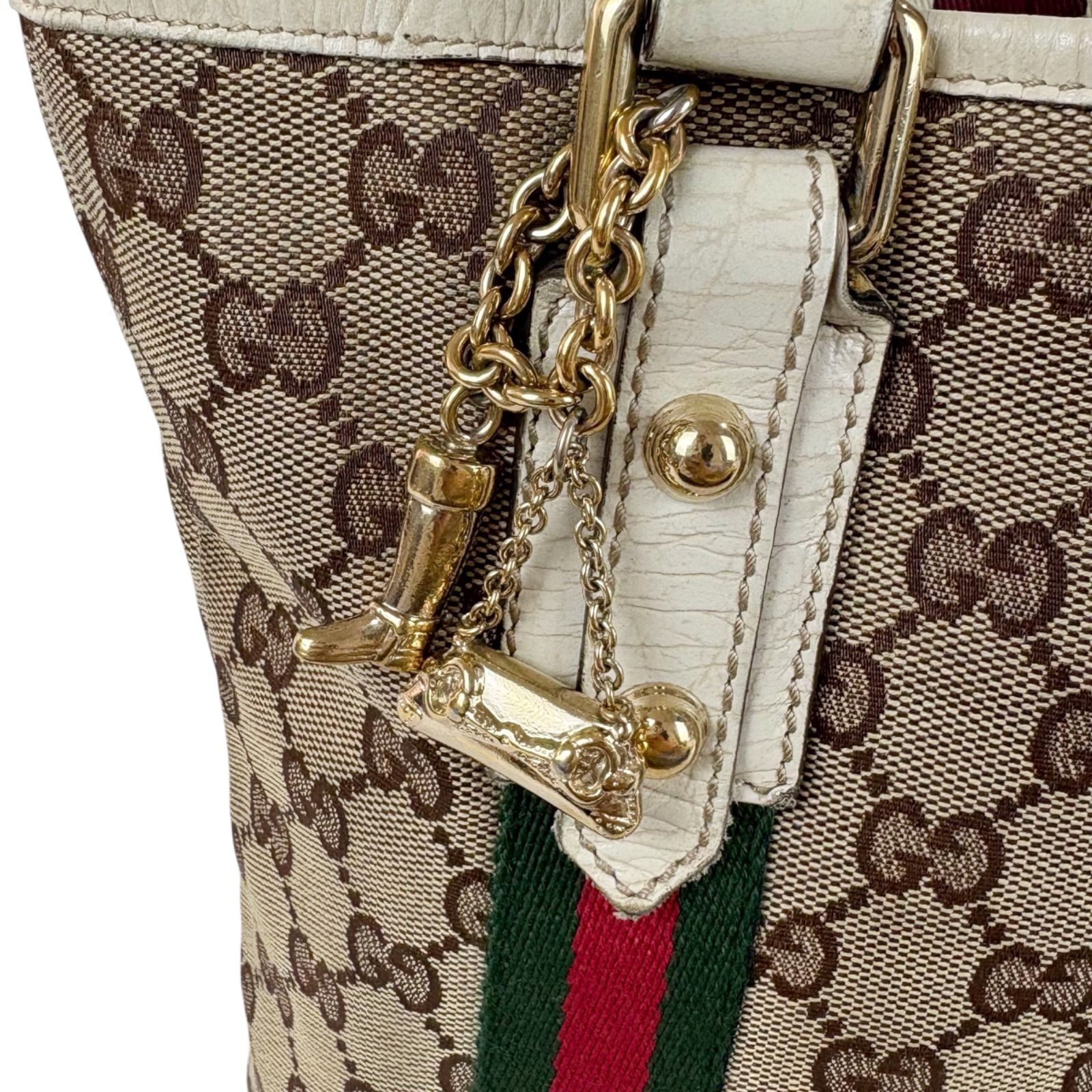 グッチ GUCCI シェリーライン ミニトートバッグ ハンドバッグ GG