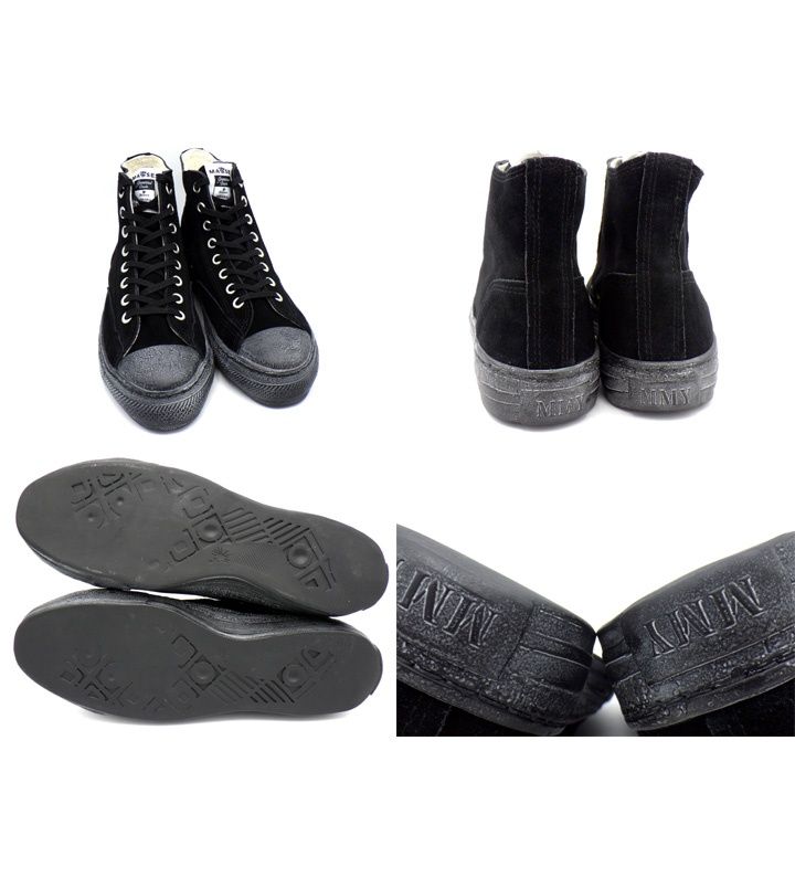 メゾンミハラヤスヒロ × マシス MASSES General Scale PAST Sole Suede High top Sneaker スウェード レザー ハイカット スニーカー 44990
