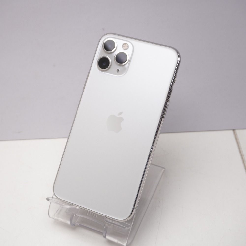 iPhone 11Pro 64GB 本体 シルバー SIMロック解除済み Apple iPhone 11
