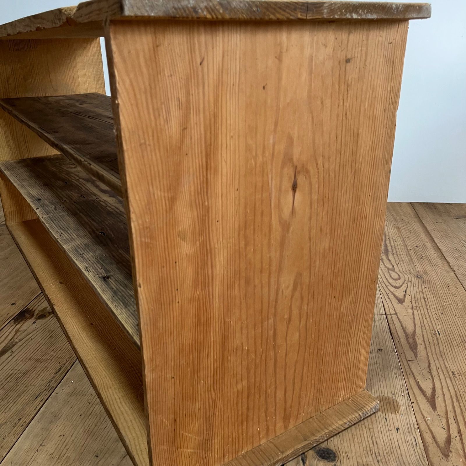 アンティーク 仕切り棚 チェスト ローボード テレビ台 無垢材 y1000c