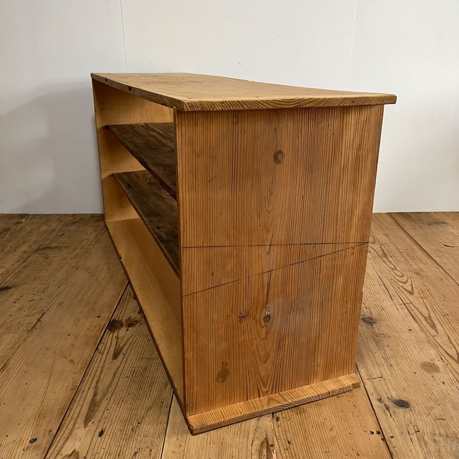 ヴィンテージ 棚 チェスト テレビ台 ラック レトロ 無垢材 飾り棚 ヴィンテージ 棚 チェスト テレビ台 ラック レトロ 無垢材