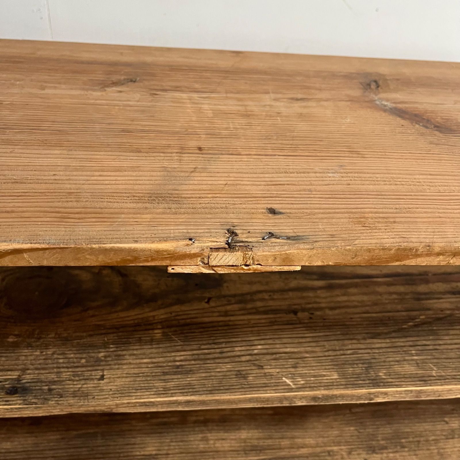 アンティーク 仕切り棚 チェスト ローボード テレビ台 無垢材 y1000d