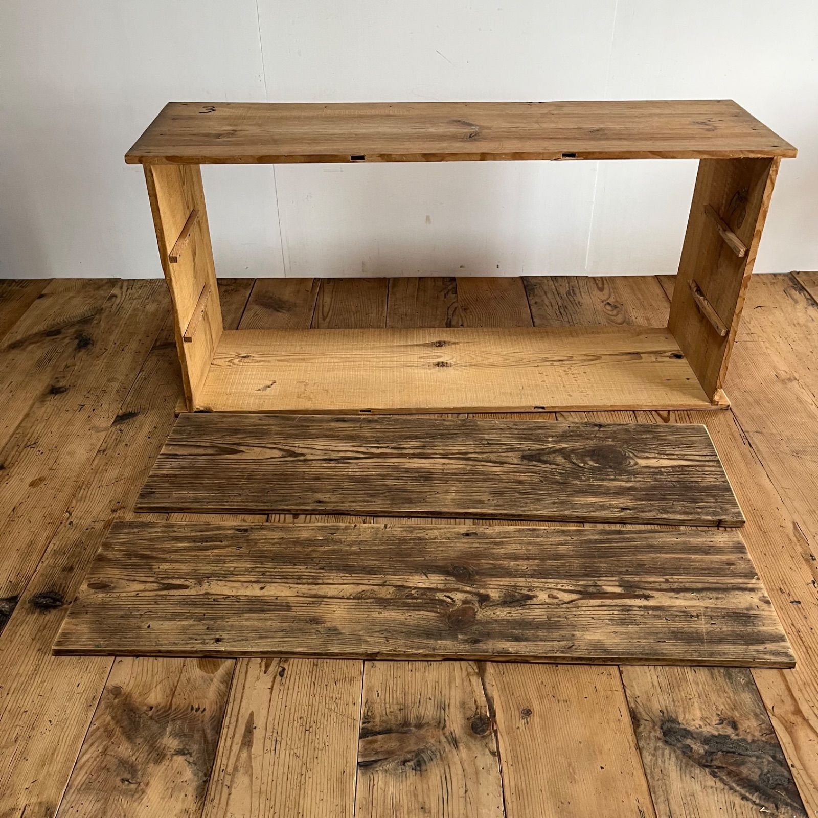 アンティーク 仕切り棚