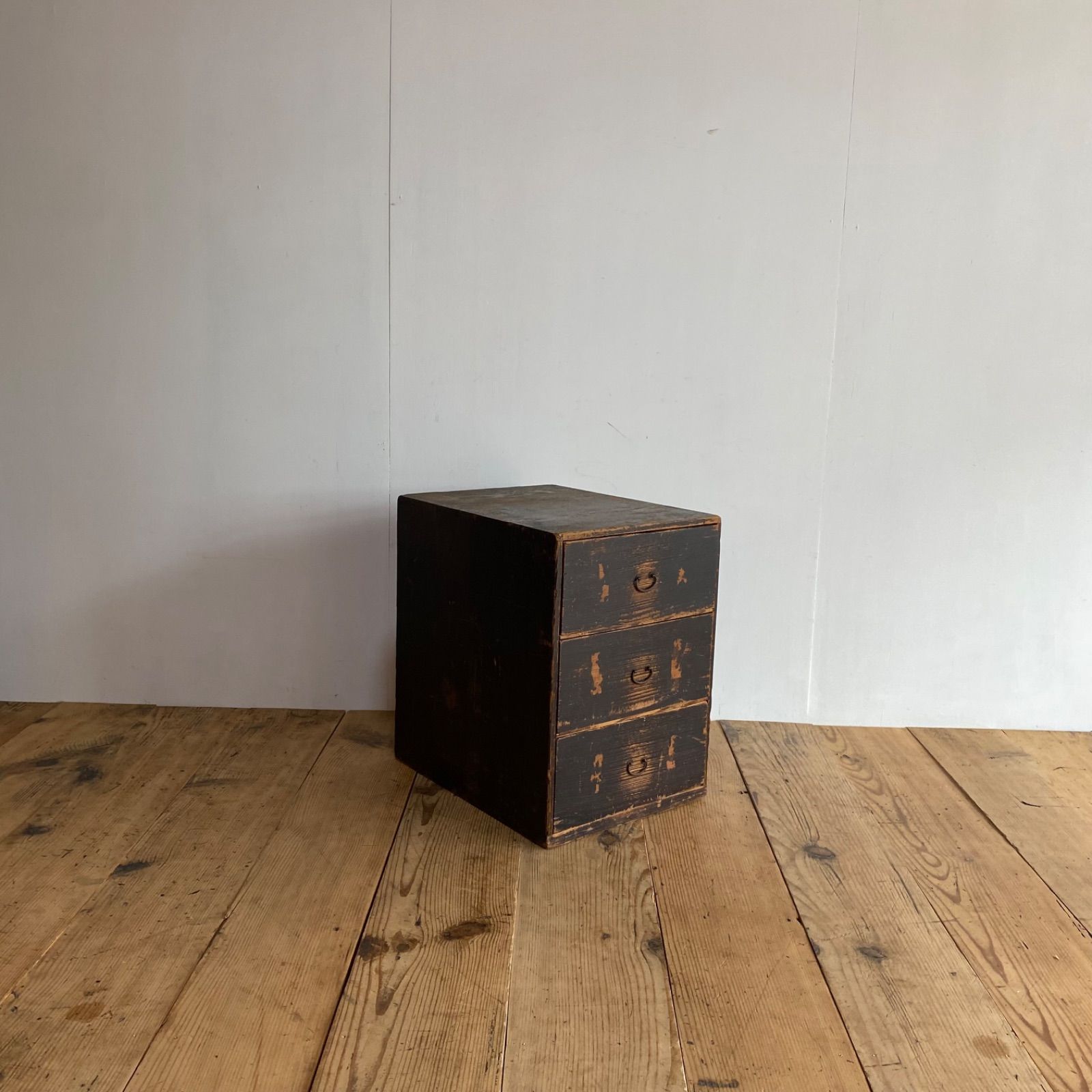 アンティーク 最も安い 小引き出し 抽斗 小物入れ 古道具 無垢材 y4