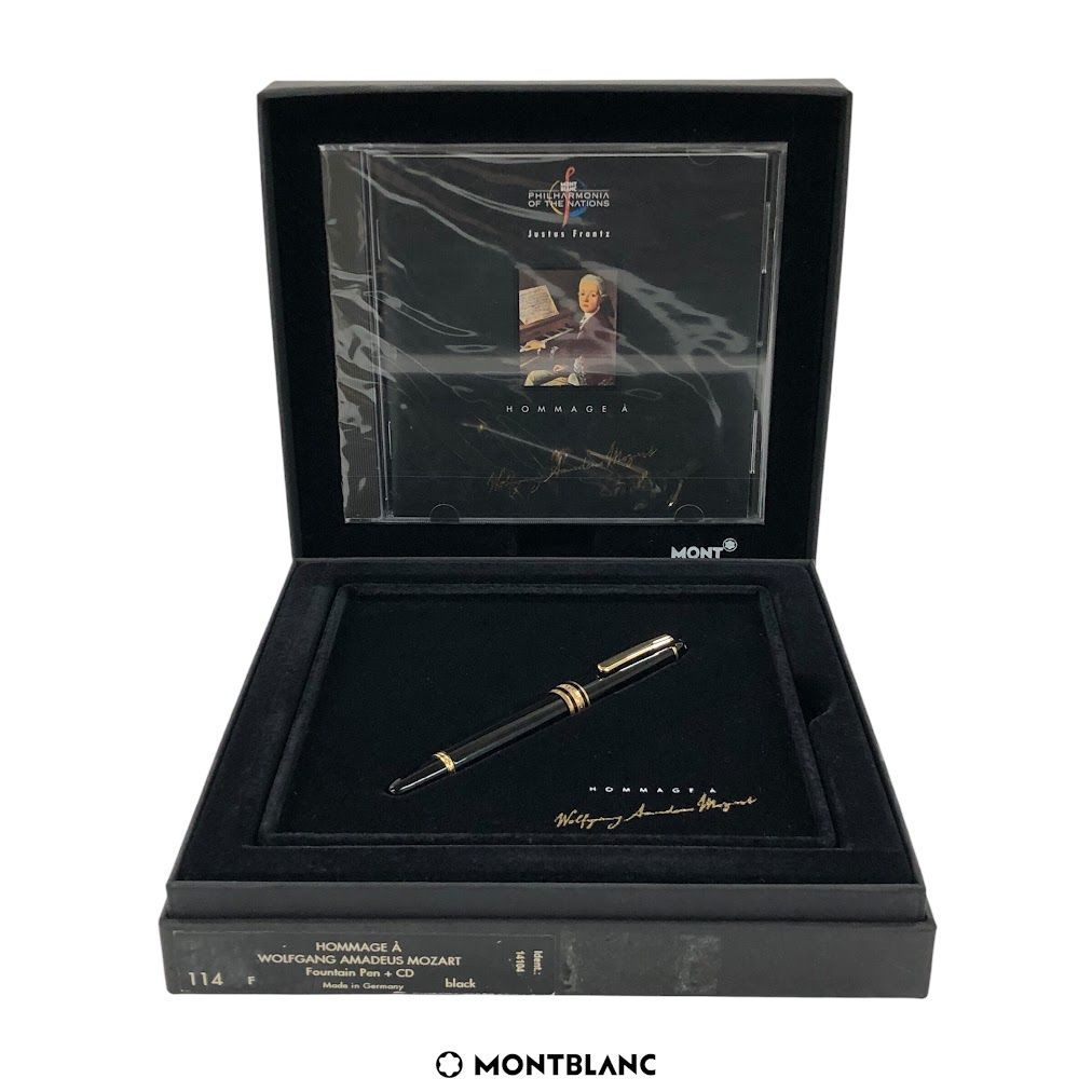 モンブラン 万年筆 114 モーツァルト ブラック M モンブラン 114 マイ モンブラン 万年筆 114 モーツァルト ブラック M モンブラン 114 マイ