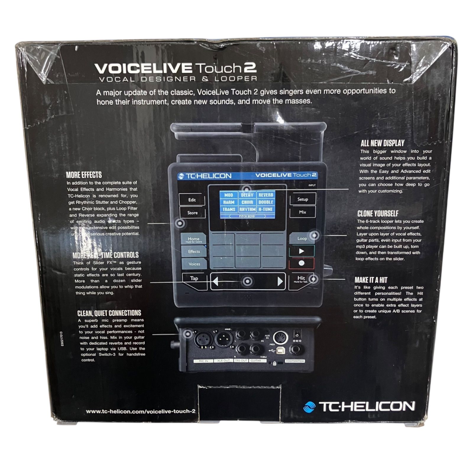WJ1031 TC-Helicon VOICELIVE TOUCH 2 ボーカルエフェクトプロセッサー 