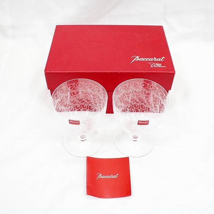 き Baccarat バカラ ローハン ペア ワイングラス