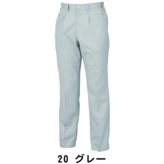 種類21：20 グレー/88 XEBEC ジーベック スラックス 1490