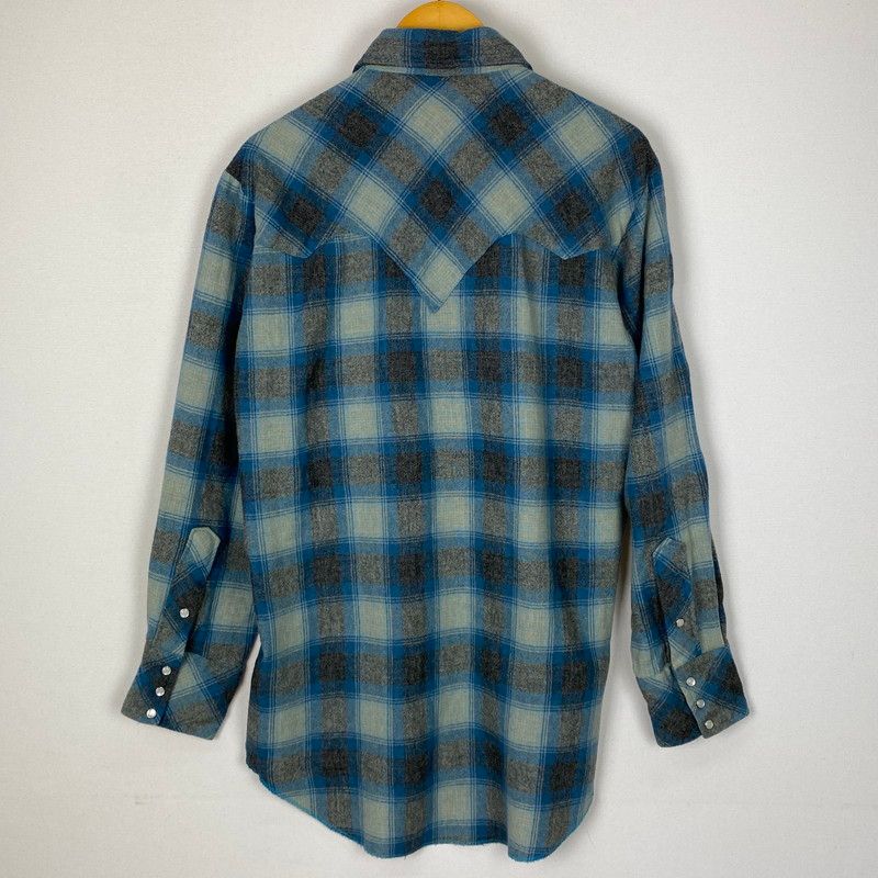 品 70’s L S WOOL PLAID SHIRT VINTAGE 70年代 ロングスリーブ ウール プレイド シャツ ヴィンテージ 長袖 トップス 145-251101-yy-05-tei