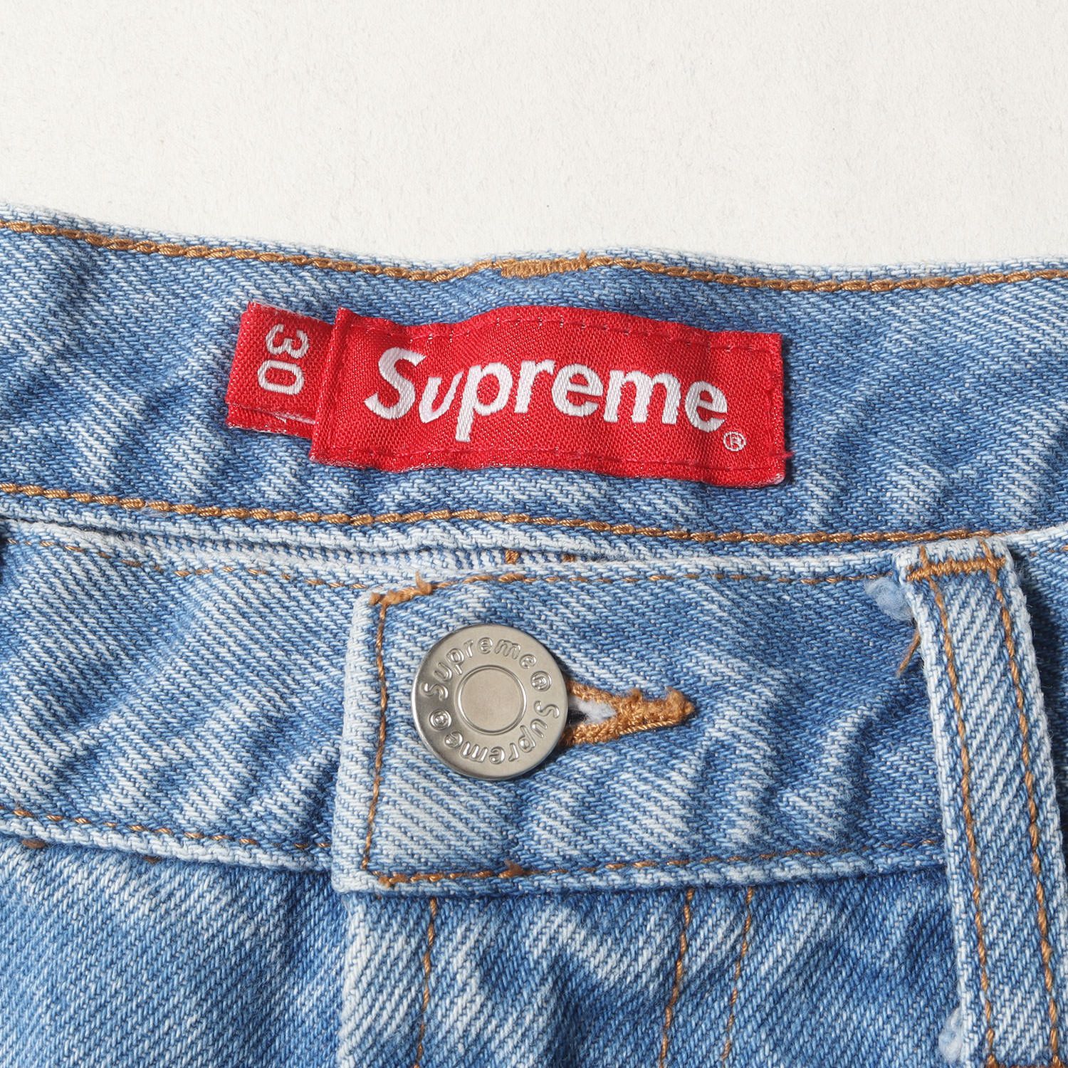Supreme シュプリーム パンツ インディゴ(Washed Blue) サイズ:30