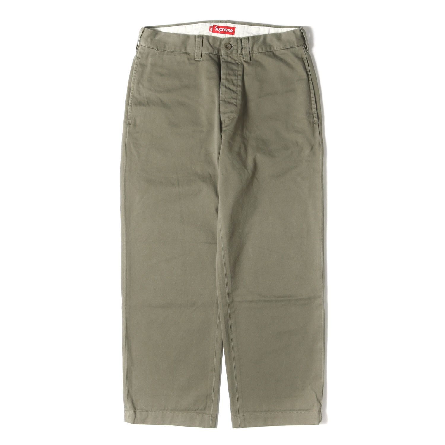 美品】Supreme シュプリーム パンツ オリーブ サイズ:30 | 23AW