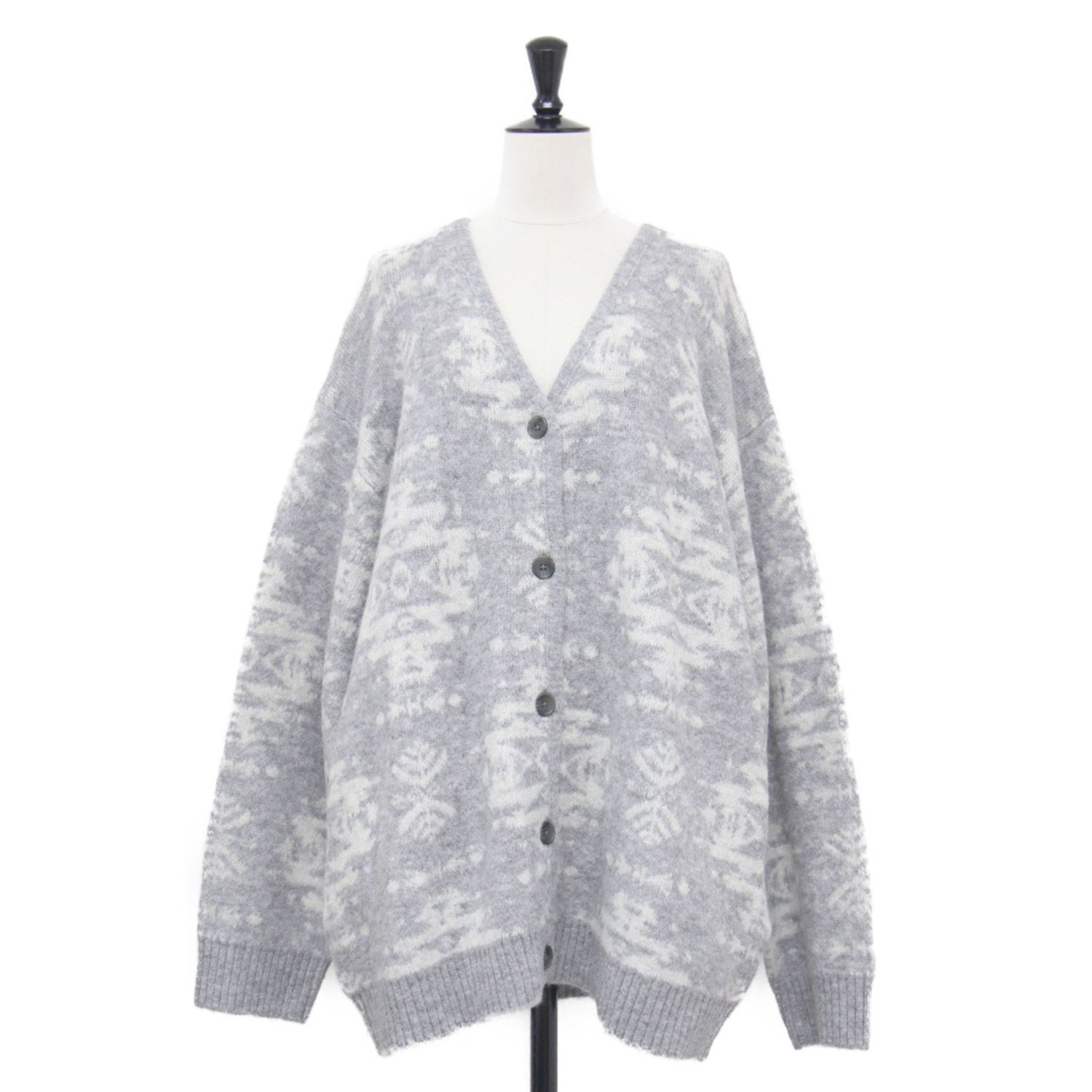 PENDLETON ペンドルトン ウール カーディガン チャコールグレー XL 