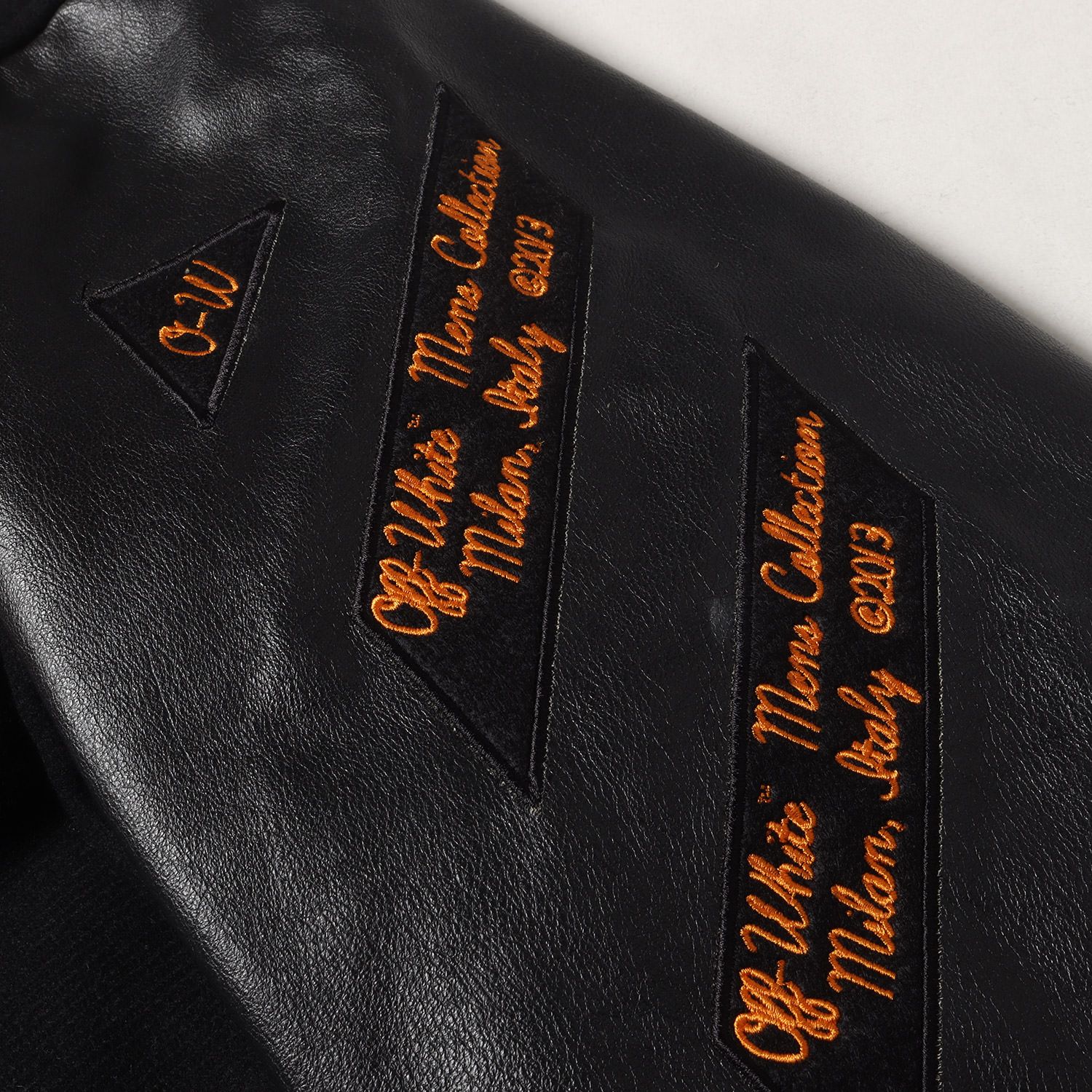 美品】OFF-WHITE オフホワイト ジャケット ブラック 黒 サイズ:XL