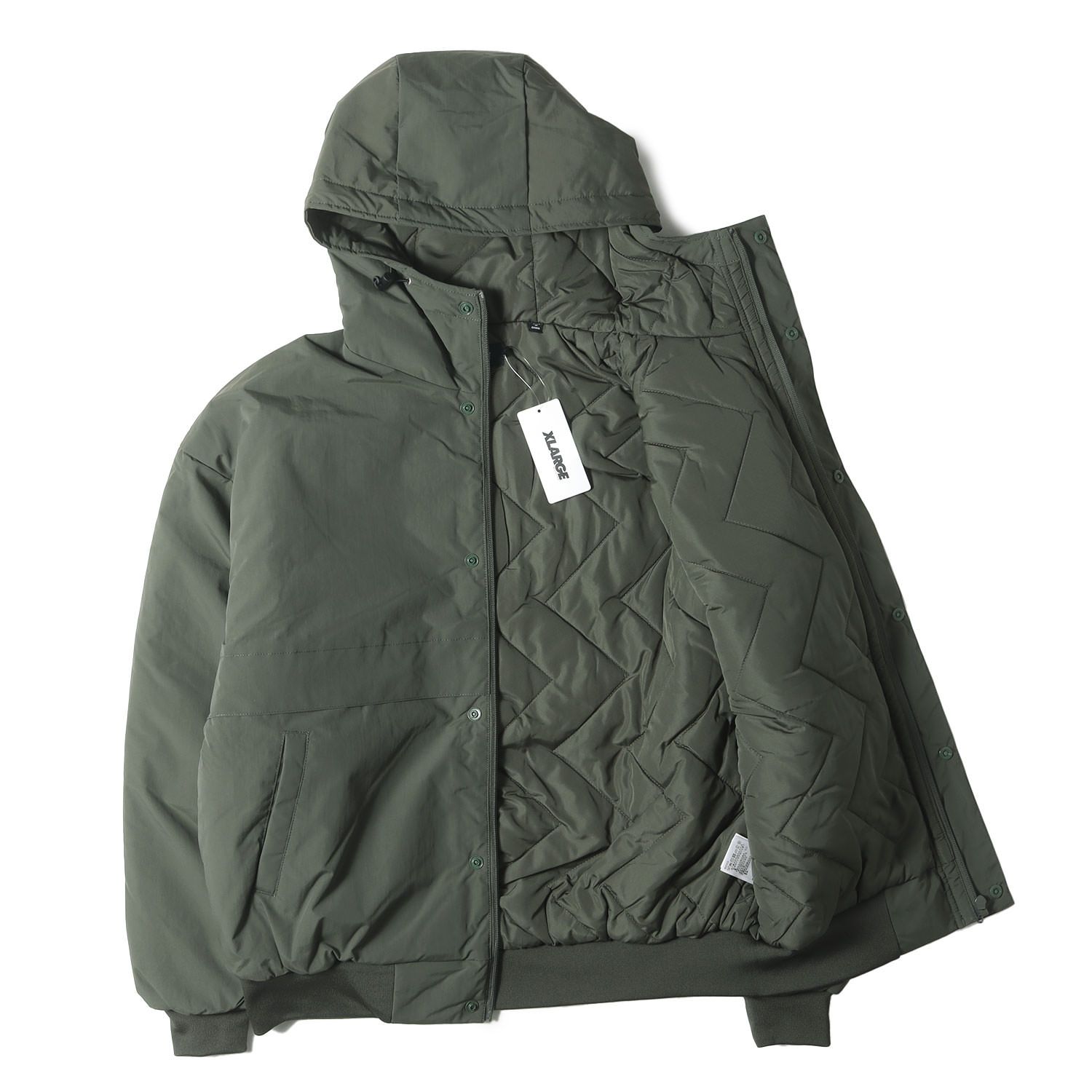 XLARGE ジャケット。オリーブ。Mサイズ 新品】X-LARGE エクストララージ ジャケット オリーブ サイズ:M | 23AW