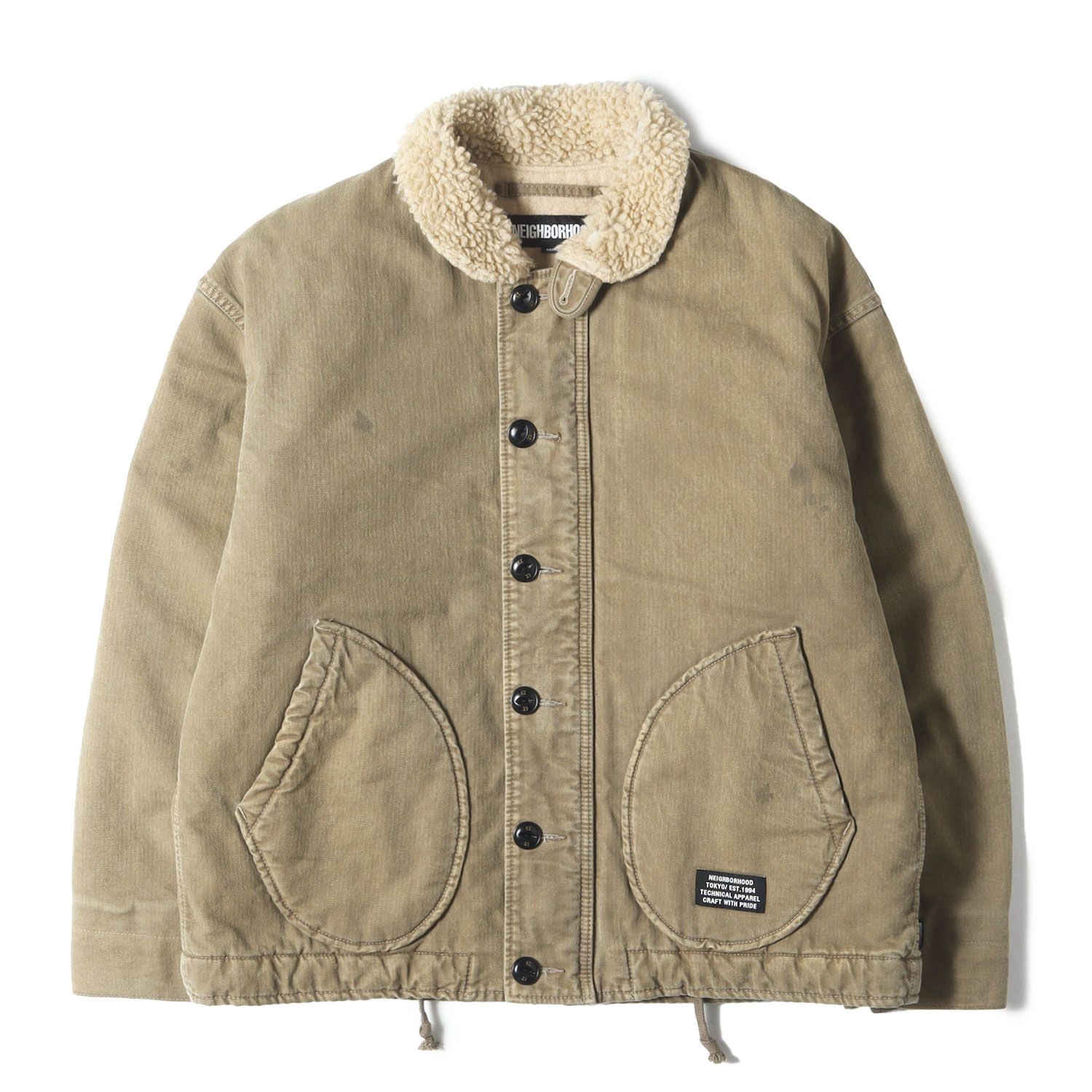 美品】NEIGHBORHOOD ネイバーフッド ジャケット カーキ サイズ:M