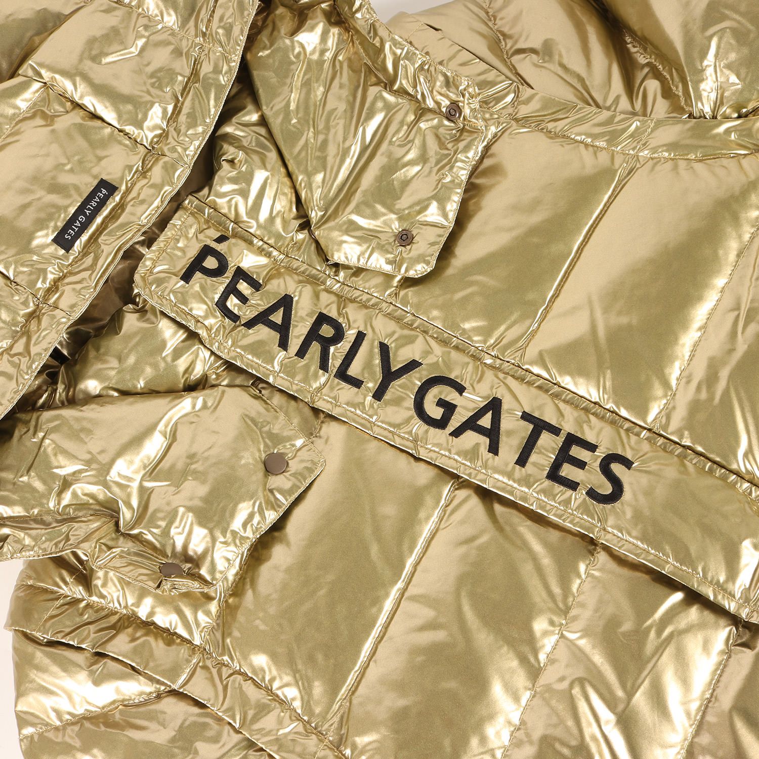 美品】PEARLY GATES パーリー ゲイツ ジャケット メタリックゴールド 