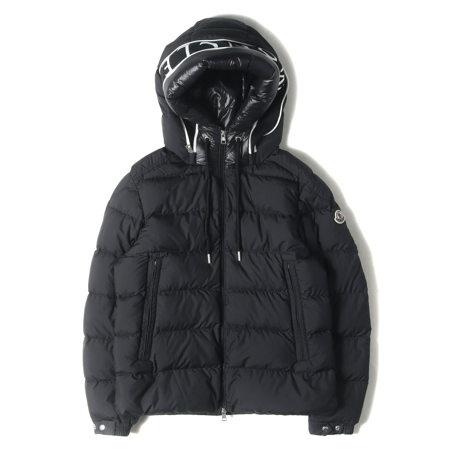 MONCLER モンクレール ジャケット ブラック 黒 サイズ:2 | 23AW ロゴ