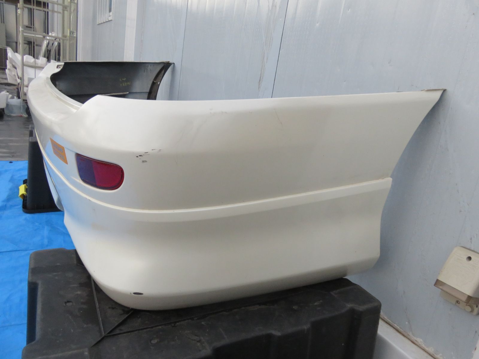 トヨタ エスティマ ACR50W フロントバンパー パールホワイト トヨタ