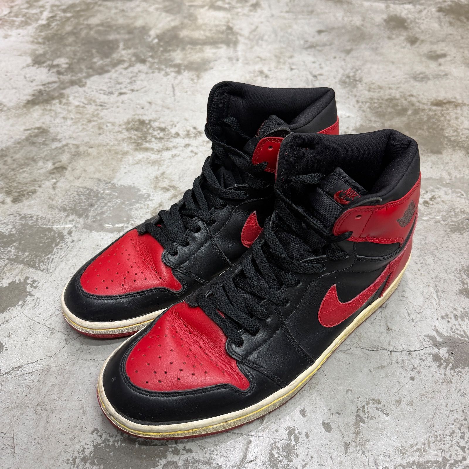 2001年製 NIKE AIR JORDAN 1 RETRO ジョーダン1 ブレット スニーカー