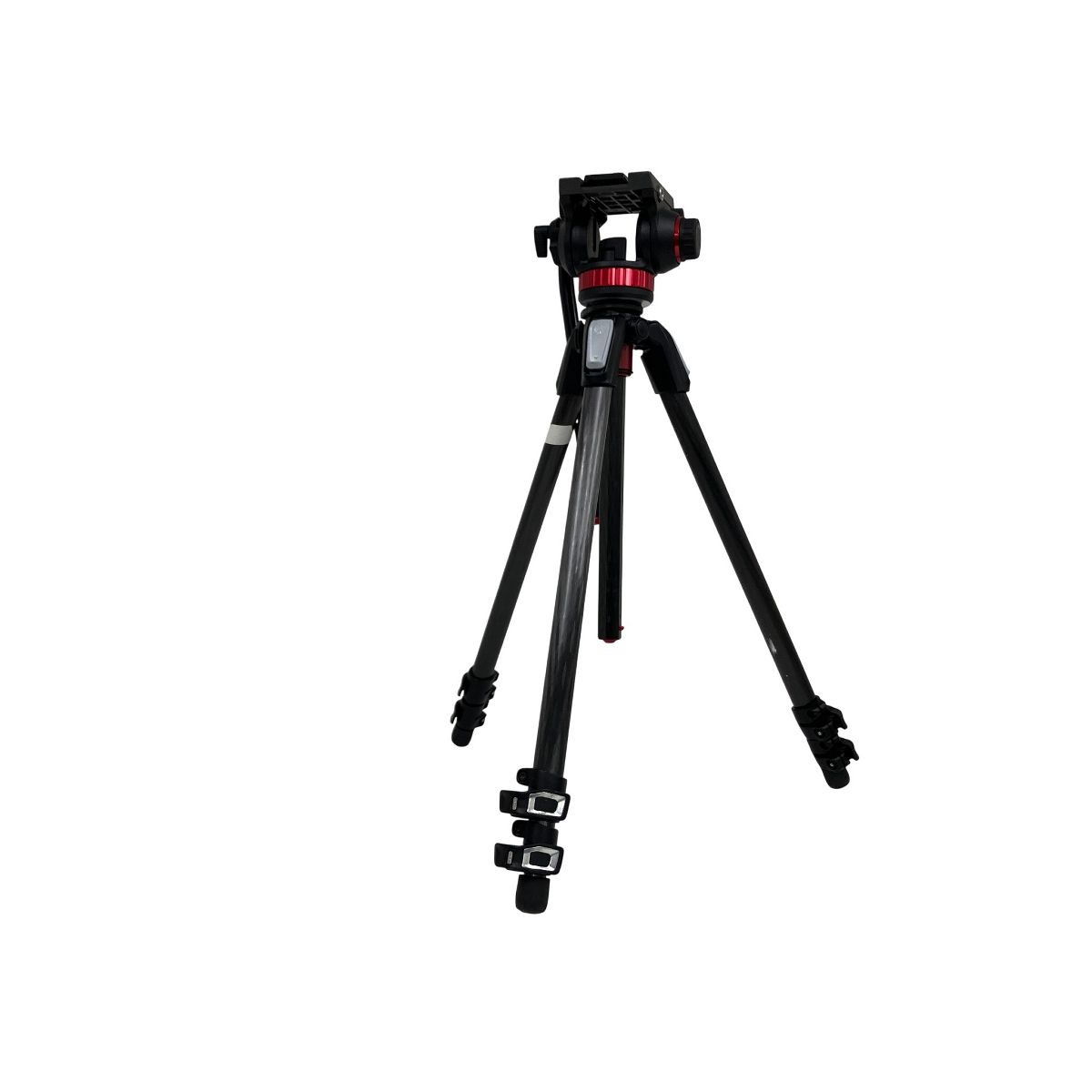 Manfrotto マンフロット MT055CX カーボン 三脚 MVH502AH フルード ビデオ雲台 セット 055シリーズ 撮影機材 O10577184