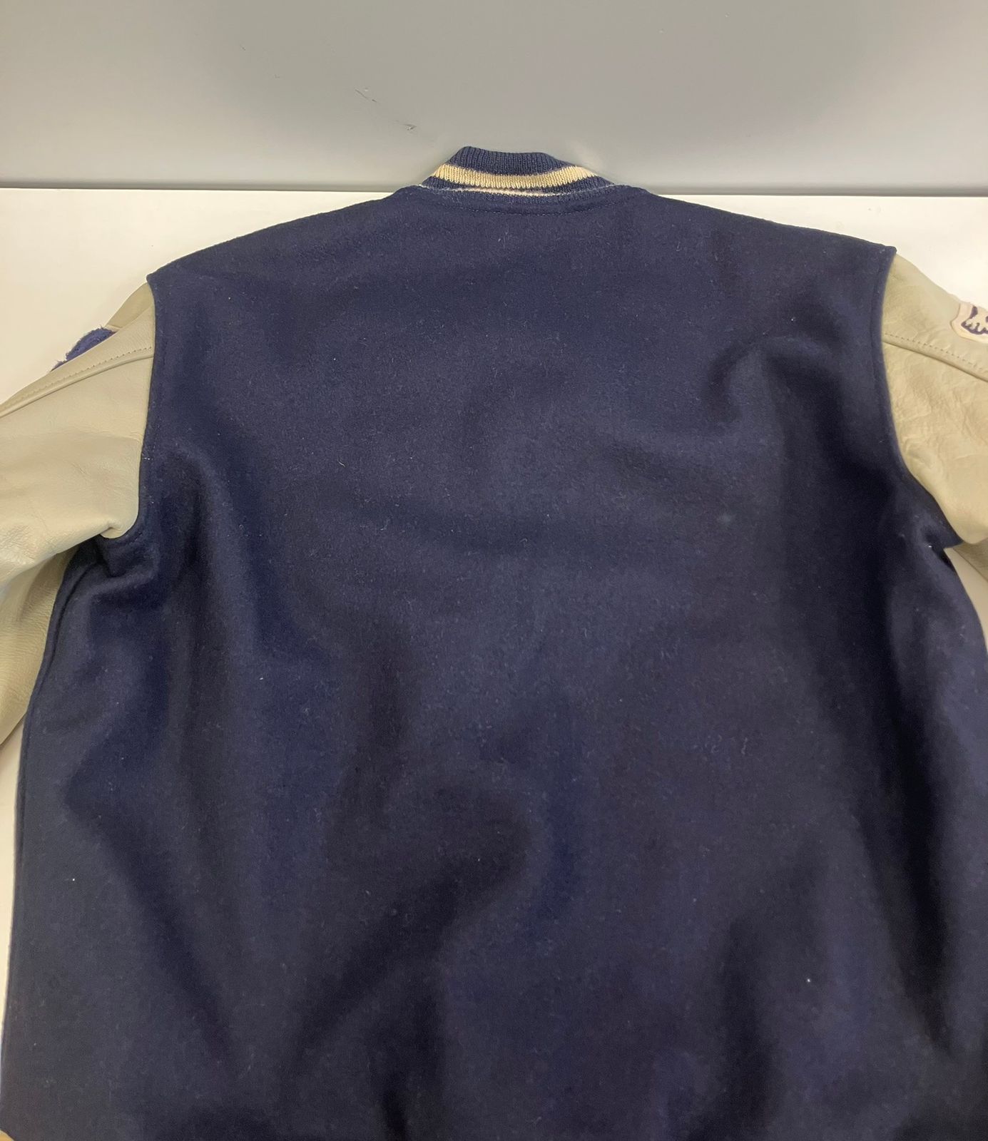 美品 マーダーライセンス 袖レザー 羊革 ウールメルトン ライダース M