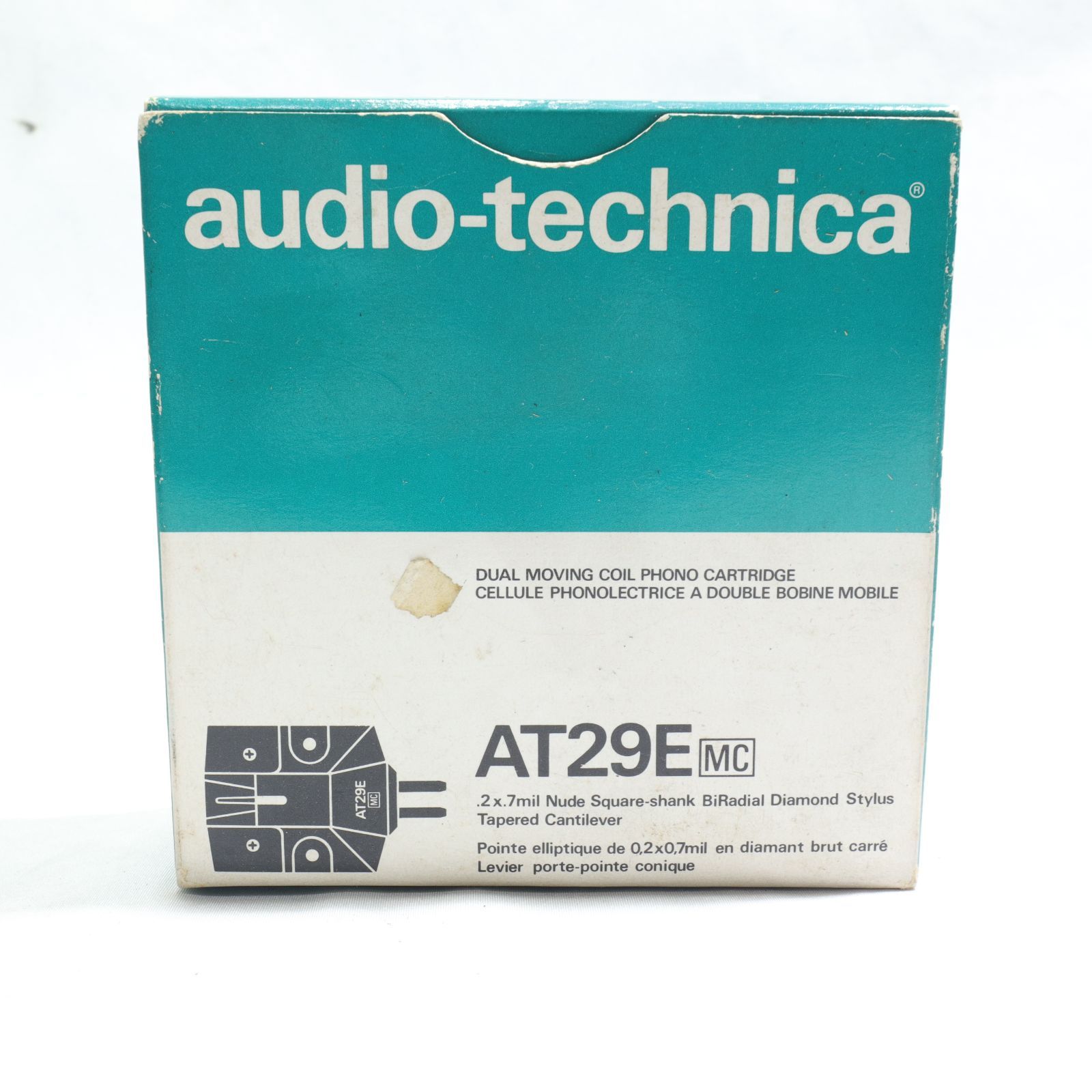 audio-technica オーディオテクニカ AT29E MC レコード カートリッジ ケース