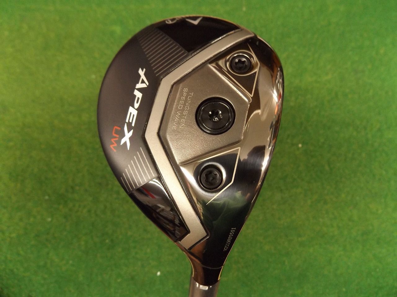 3845 APEX UW 2026 19° 純正カーボン S 差戻し カバー有 キャロウェイ エイペックス ユーティリティ .988452