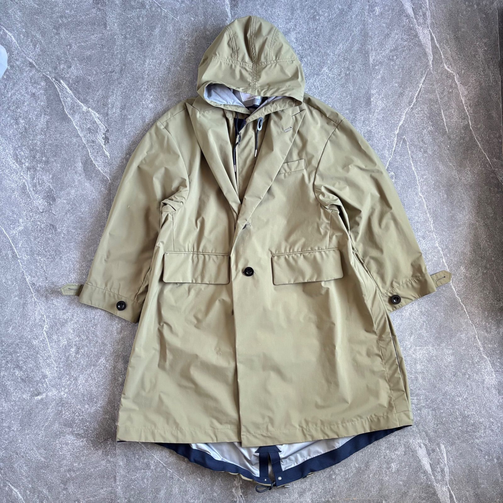 sacai サカイ 2025AW ボンディングレイヤードコート