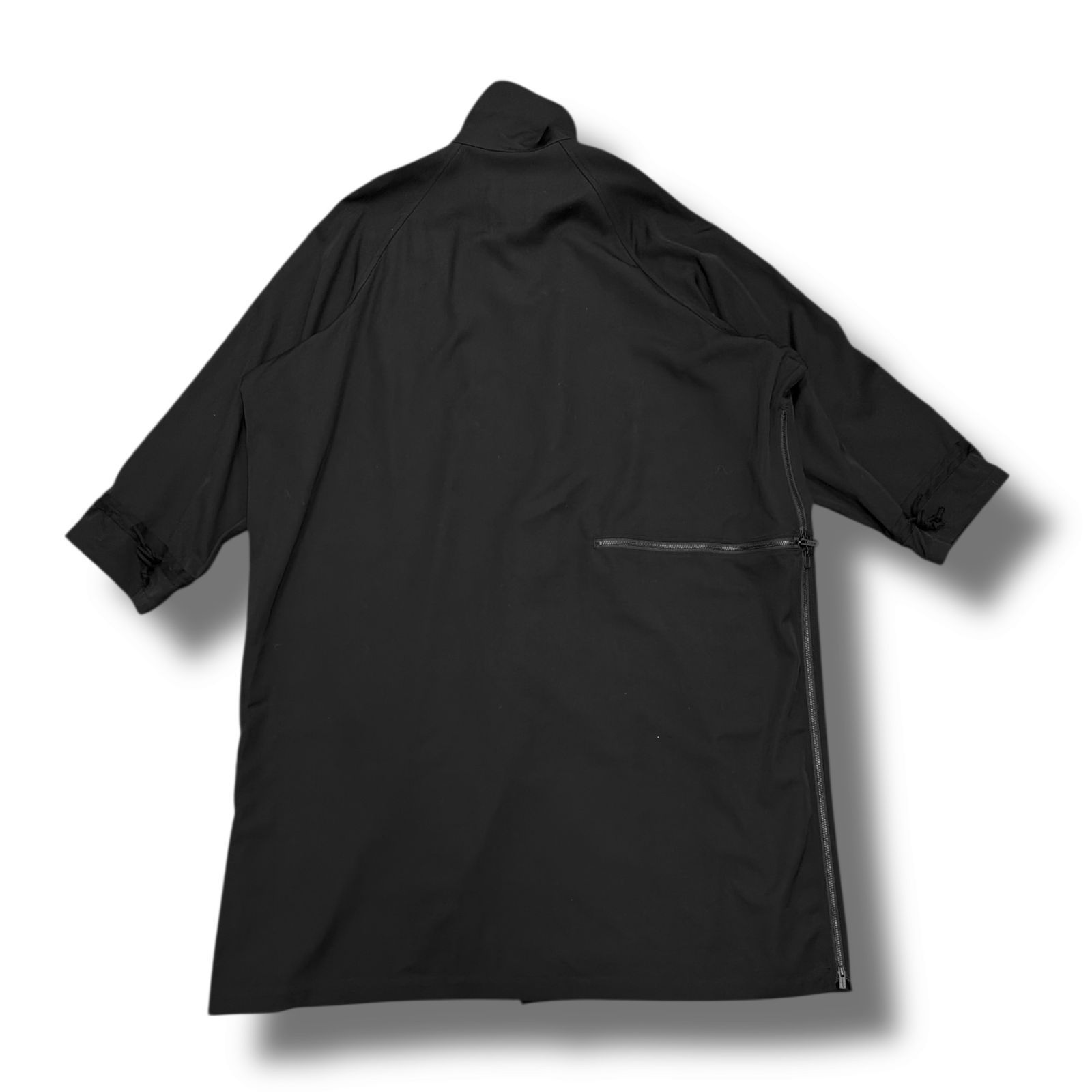 【未使用】Yohji YamamotoPOUR HOMMEウールギャバジンコート Yohji Yamamoto POUR HOMME シワギャバモッズコート - Ka na ta,Yohji