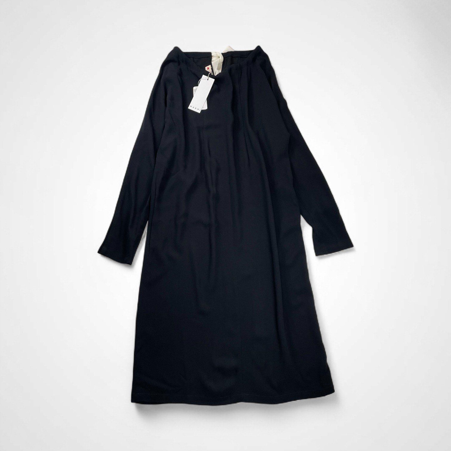 MARNI マルニ / バックリボン フロントギャザーワンピース 未使用品