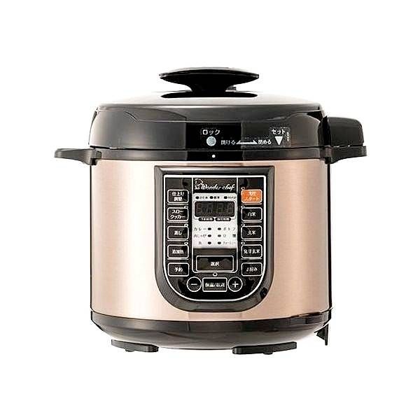 新品未開封ワンダーシェフ 家庭用マイコン電気圧力鍋 楽ポン 新品1