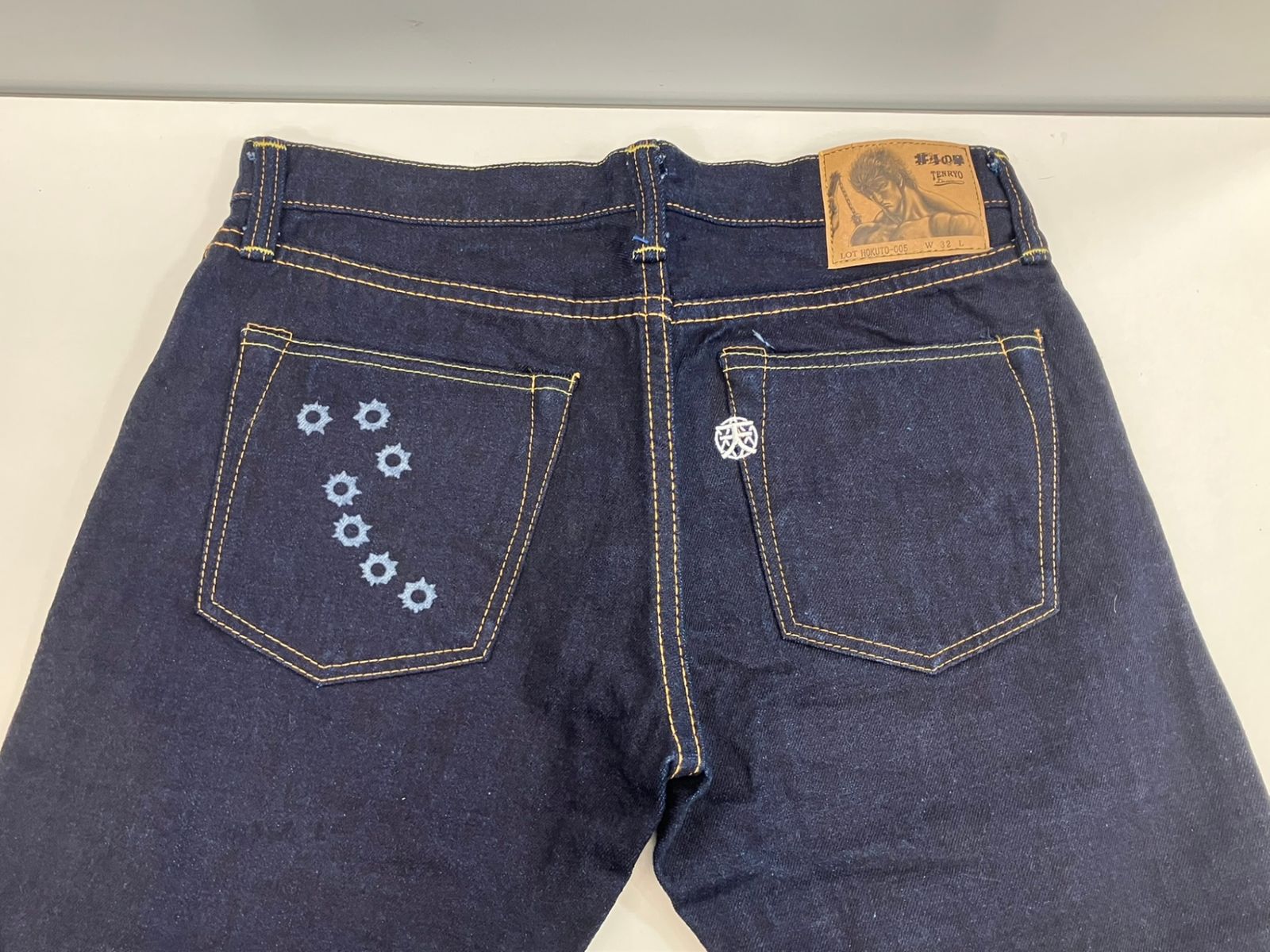 倉敷天領デニム TENRYO DENIM 北斗の拳 コラボジーンズ カラー