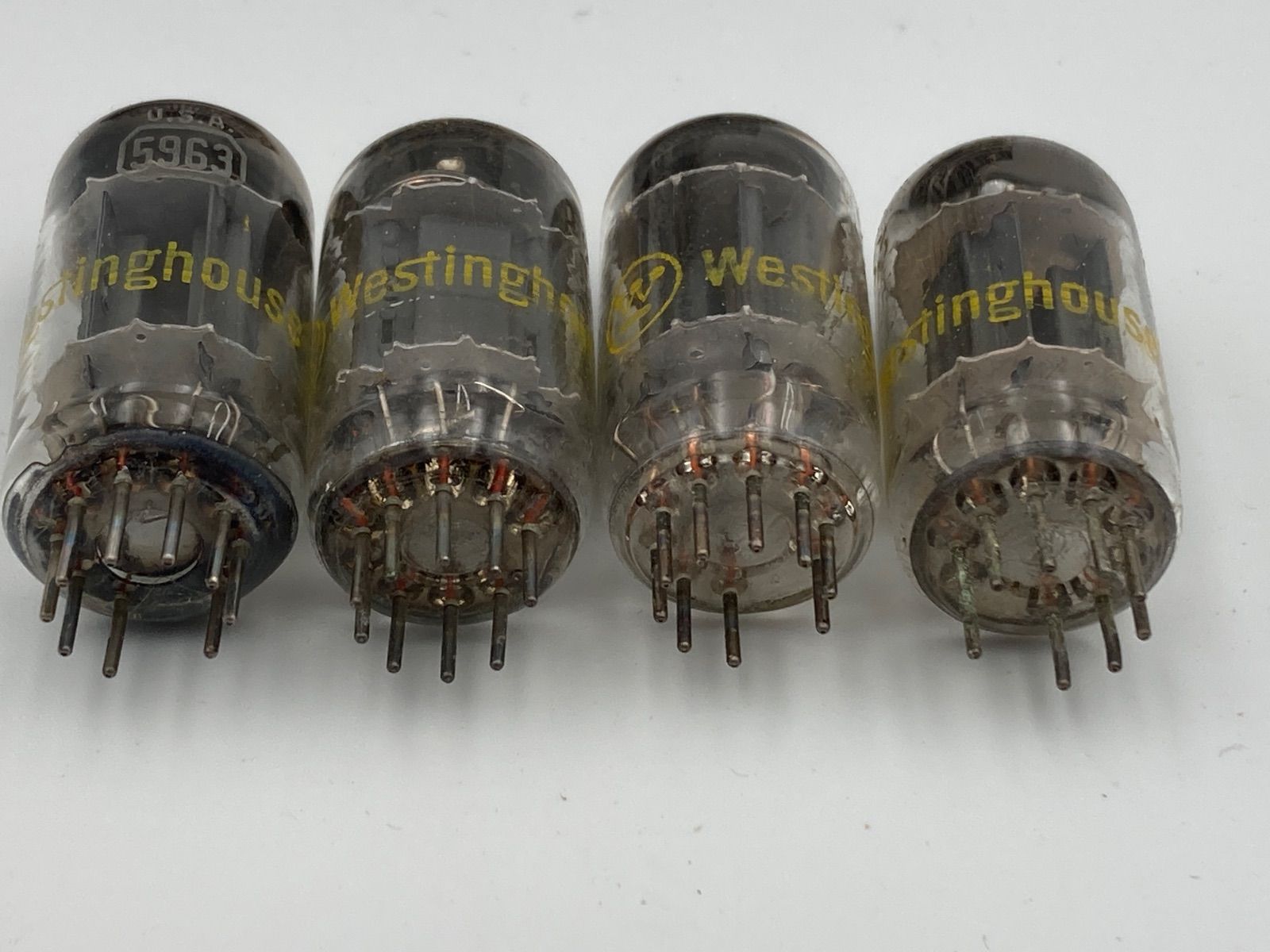 ◇ Westinghouse USA 5963 12AU7 真空管 4本 - メルカリ