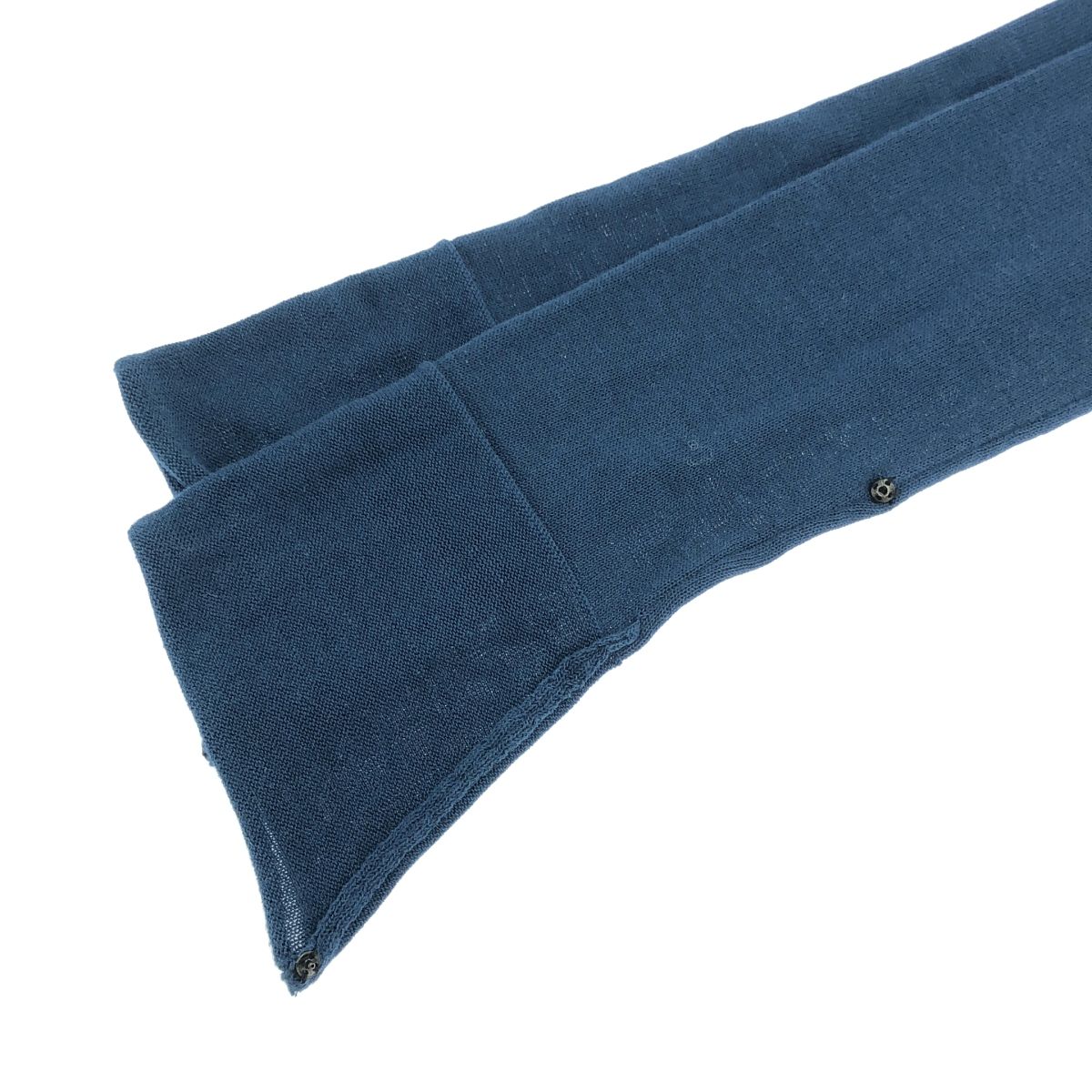  LIMI feu リミフゥ 22 SS サイドボタンコットンニットカーディガン LG-K 02-060 ネイビー系 2 長袖 カーディガン ボレロ アンサンブル