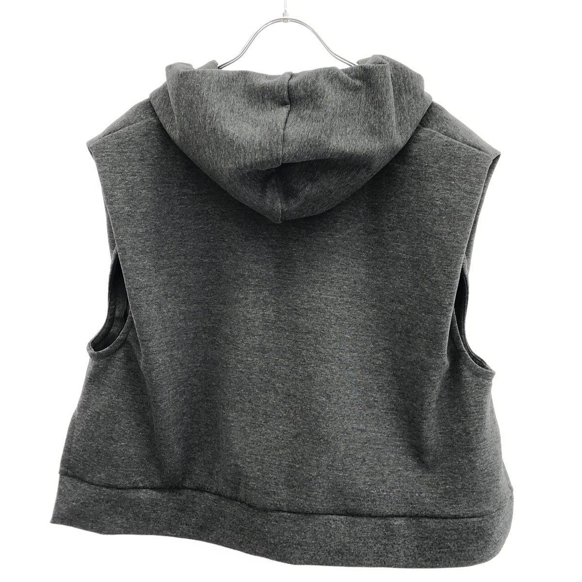 ナゴンスタンス ベスト グレー nagonstans ハイネックベスト グレー